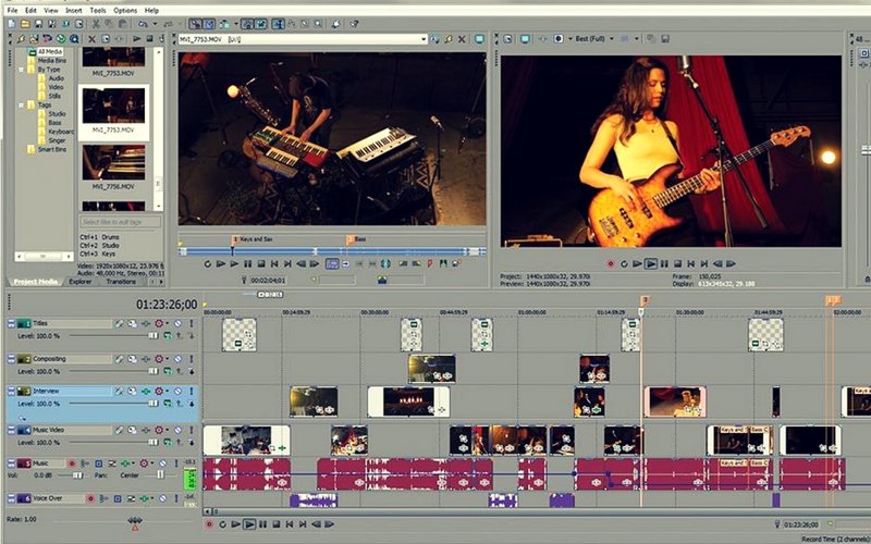 Sony Vegas Pro www.techactive.in